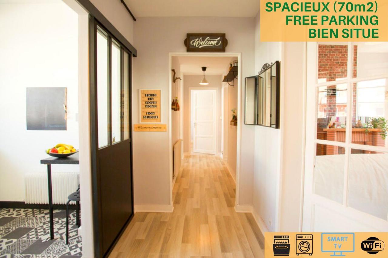 #Lindustriochampetre Free Parking, Bien Situe, Spacieux, Proche Clinique Rouen Eksteriør bilde